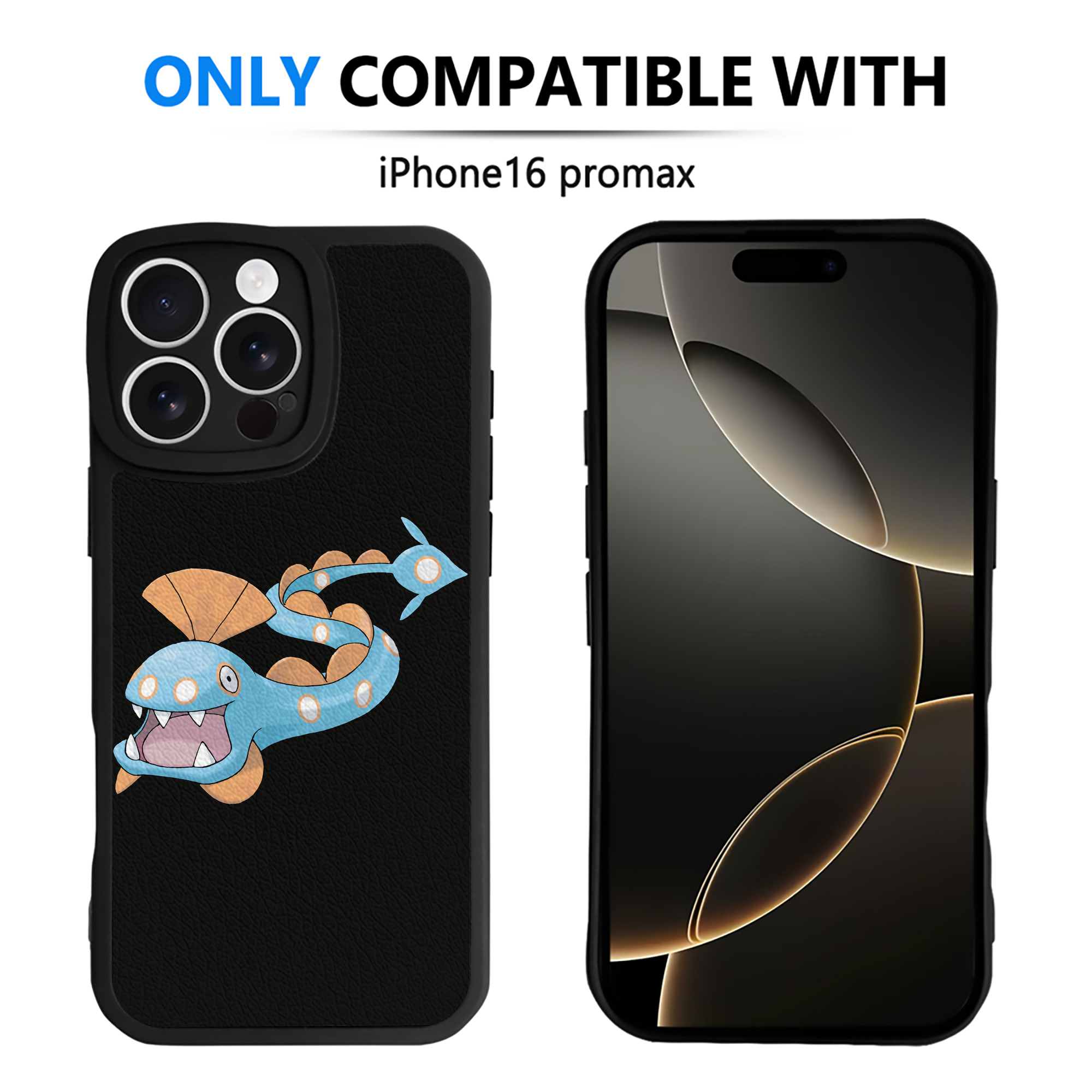 （画像用） ポケットモンスター Pokémon 【iPhone 16シリーズ対応】シリコンスマホケース（レザー調） 材質：シリコン